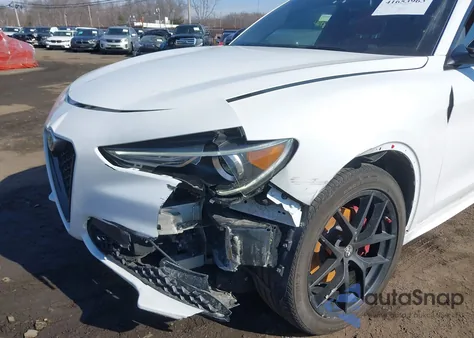 2021 Alfa Romeo Stelvio Ti Sport Awd из США, поврежденный, VIN ZASPAKBN2M7D09716